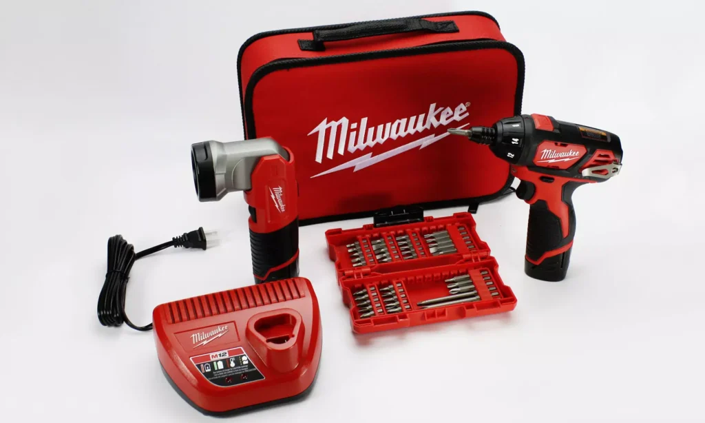 Milwaukee M12 12V Cordless Screwdriver Kit