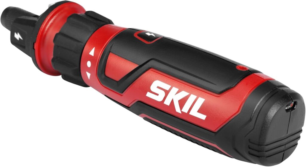 SKIL Rechargeable 4V Cordless Screwdriver with Circuit Sensor