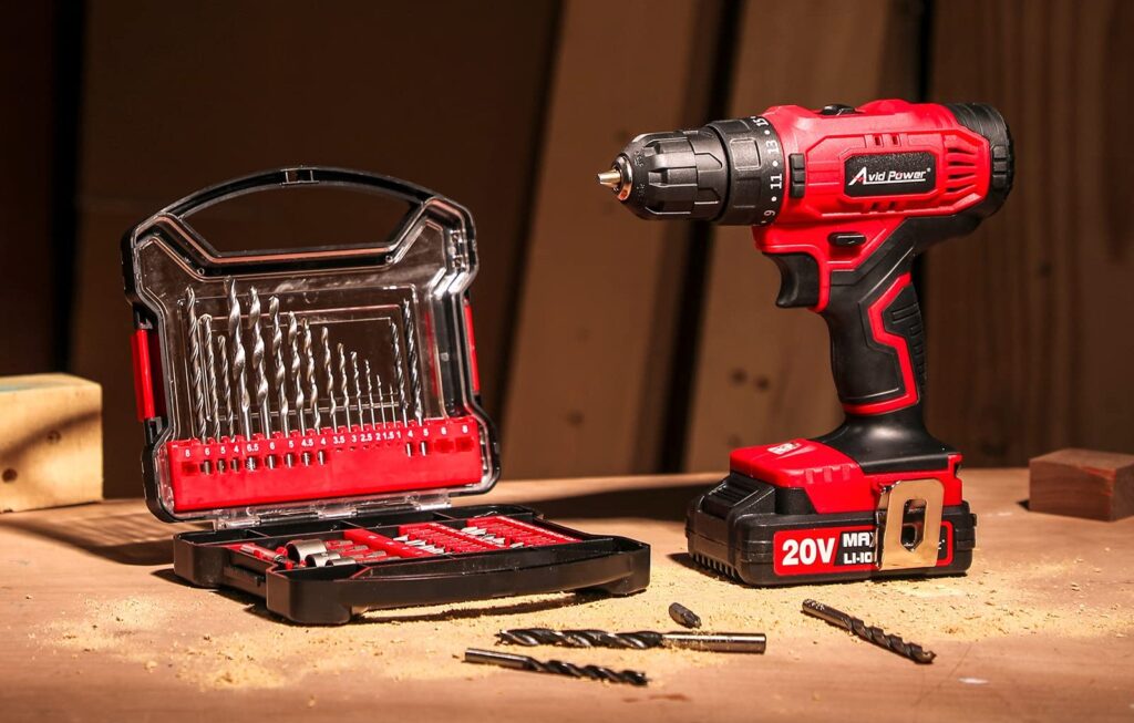Avid Power 20V Max Lithium-Ion Drill Set
