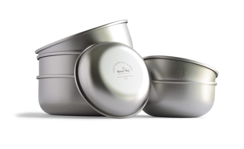 Basis Pet Stainless Steel Dog Bowl