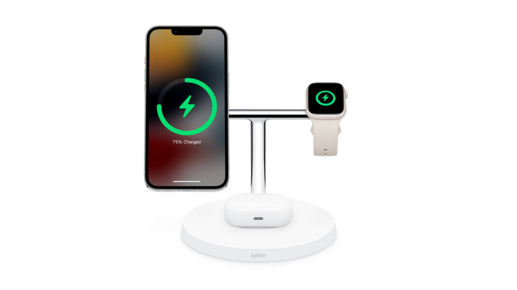 Belkin BoostCharge Pro 3-in-1 Wireless Charging Stand