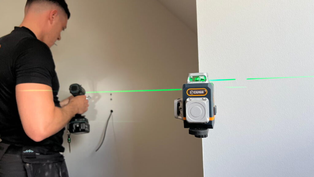 CIGMAN CM-701 3×360° Green Laser Level