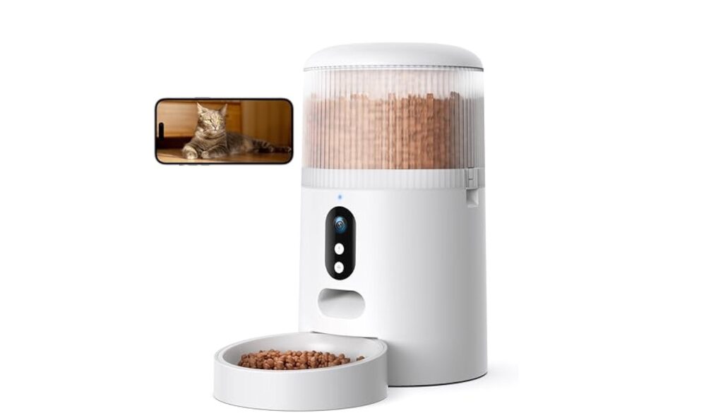 Faroro Smart Pet Feeder with HD Camera & Voice Control