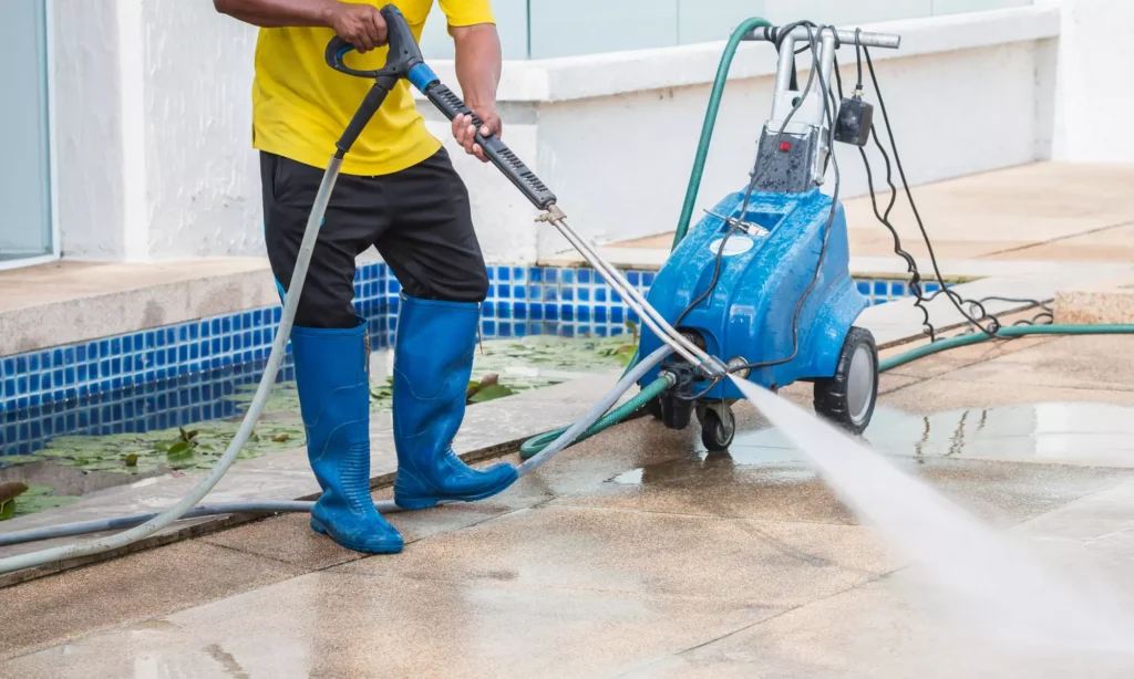 jet cleaning home