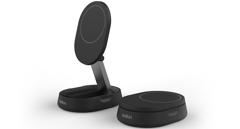 Belkin BoostCharge Convertible Qi2 Stand