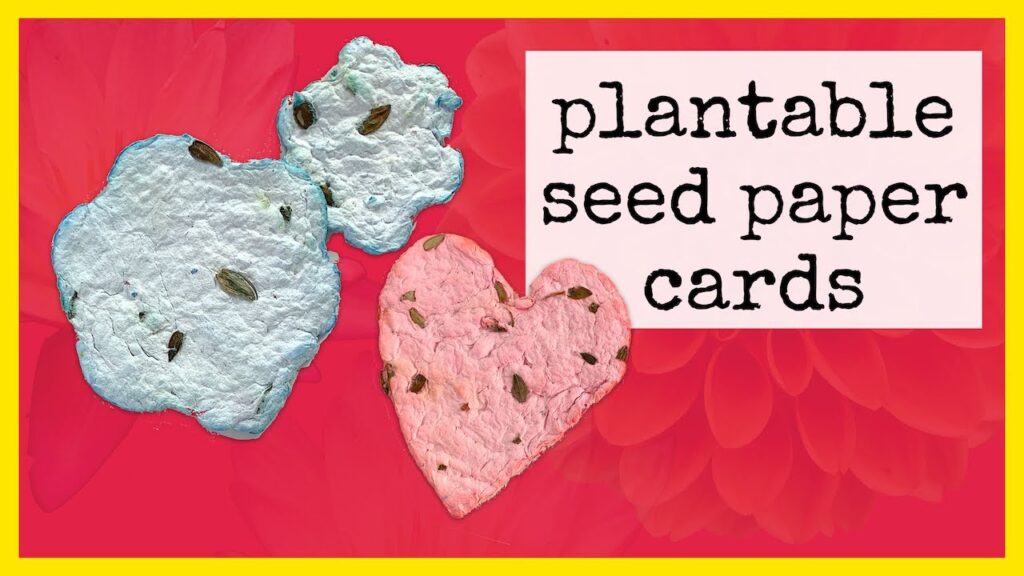 Plantable Stationery & Seed-Infused Cards