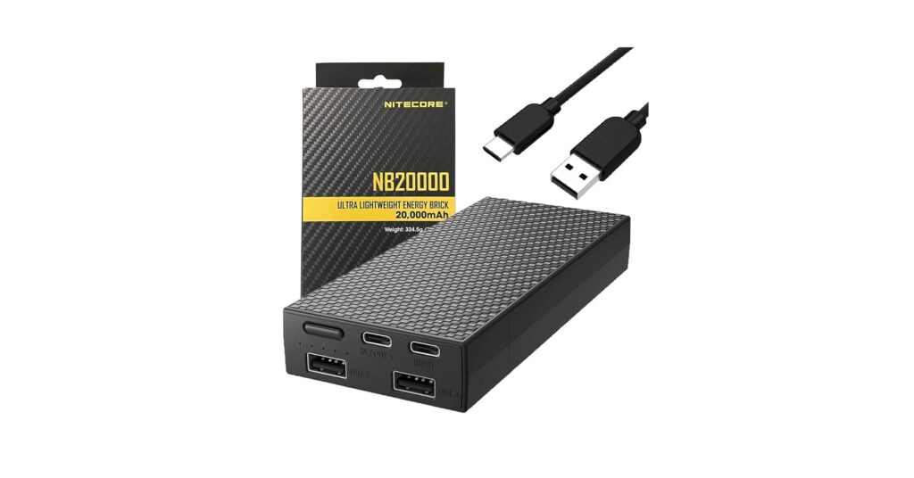 Nitecore NB20000 Pro (100W, 20,000mAh)