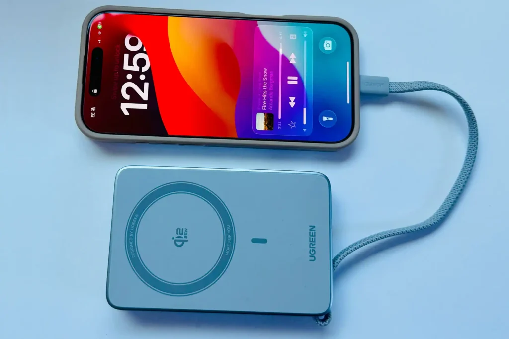 Ugreen-MagFlow-Qi2-25W-Magnetic-Wireless-10000mAh-Power-Bank-cable-charge-MW