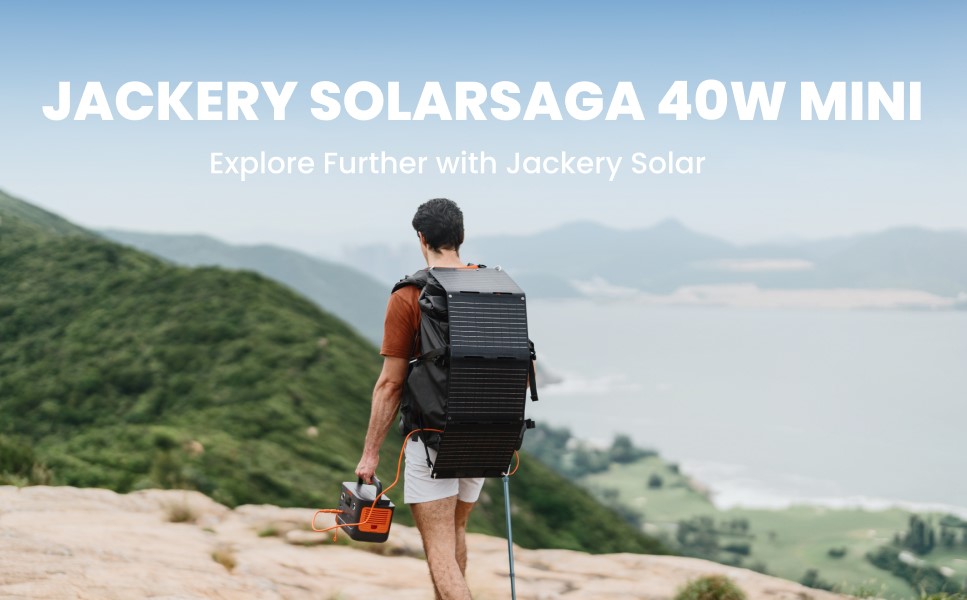 Jackery SolarSaga 40 W Mini Solar Panel