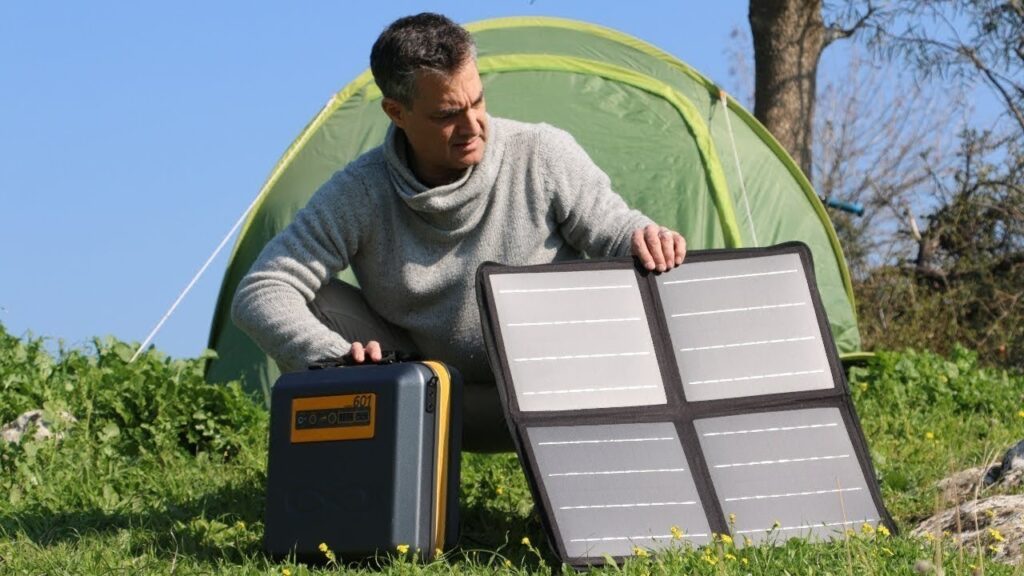 portable solar power designed for travellers