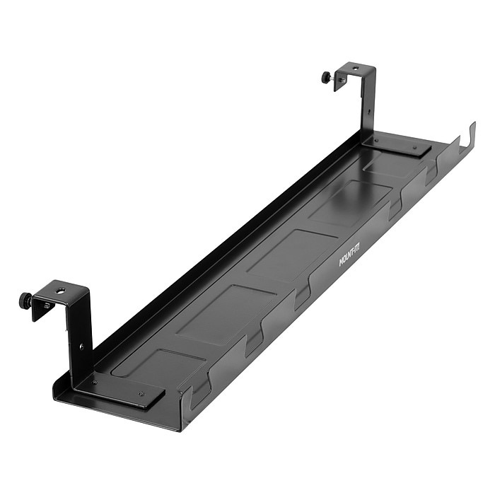 Mount-It! MI-7152 Clamp-On Under Desk Cable Management Tray