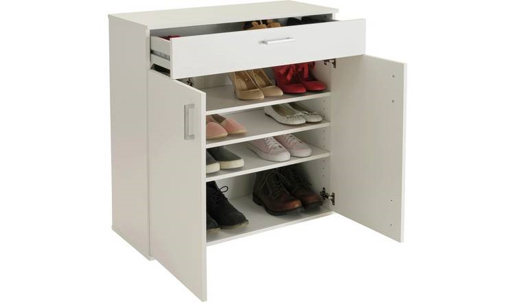 Argos Home 3-Tier Slim Shoe Cabinet