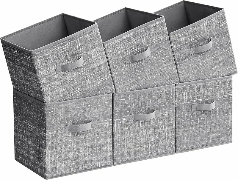 SONGMICS Foldable Fabric Storage Cubes