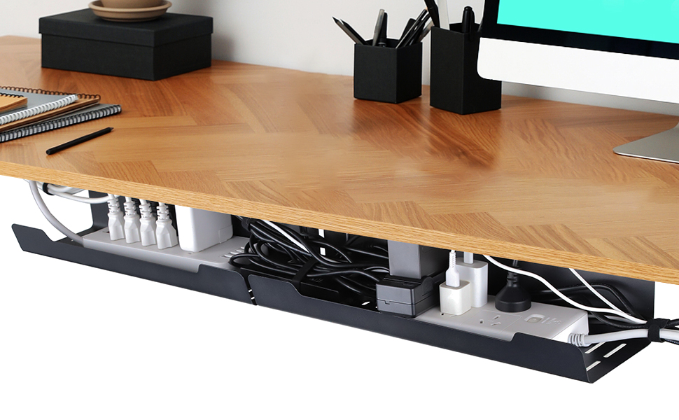 Under-Desk Cable Tray