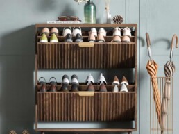 Dunelm Fulton Slim Shoe Cabinet