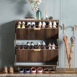 Dunelm Fulton Slim Shoe Cabinet